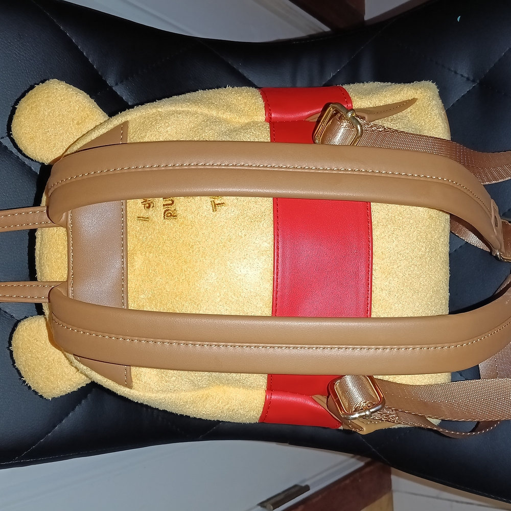 Loungefly New Yellow Disney Winnie The Pooh Cozy Backpack - Picture 7 of 12